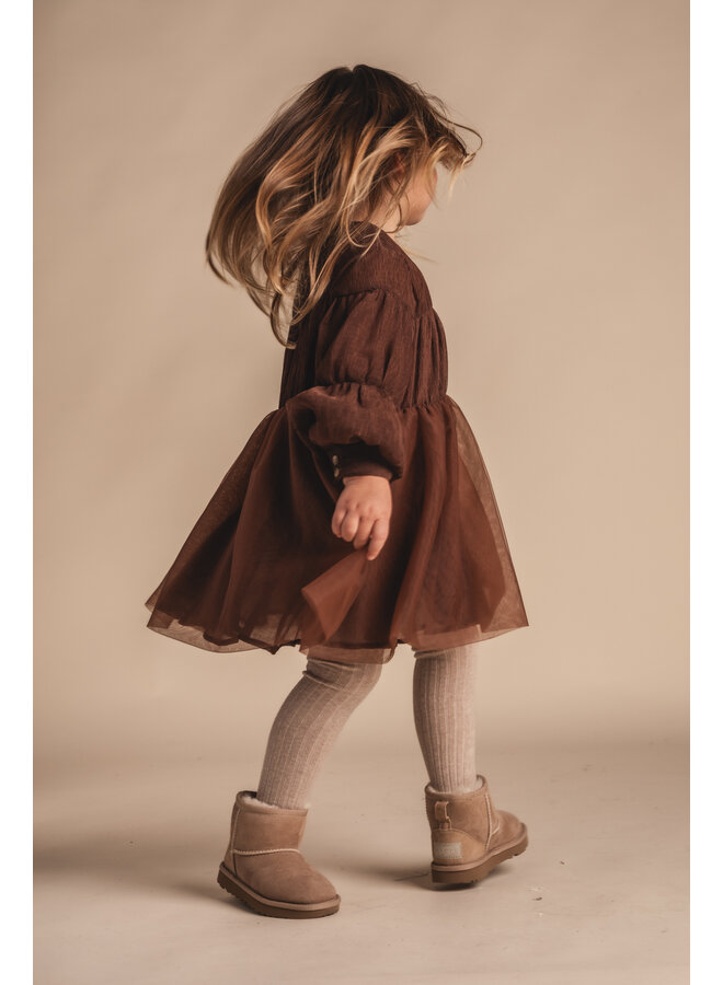 Baje Studio - Julia dress - Copper brown