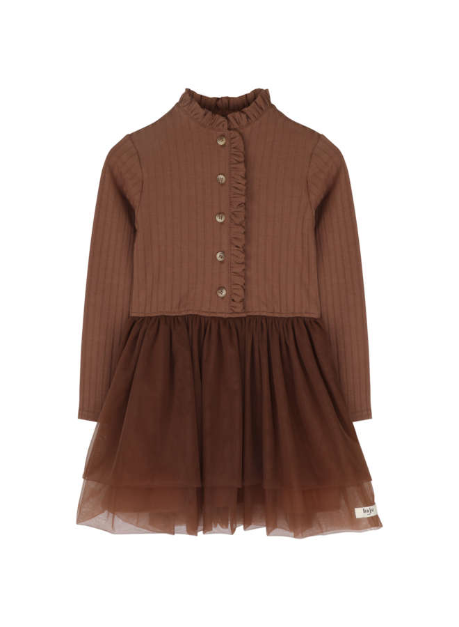 Baje Studio - Junna dress - Copper brown