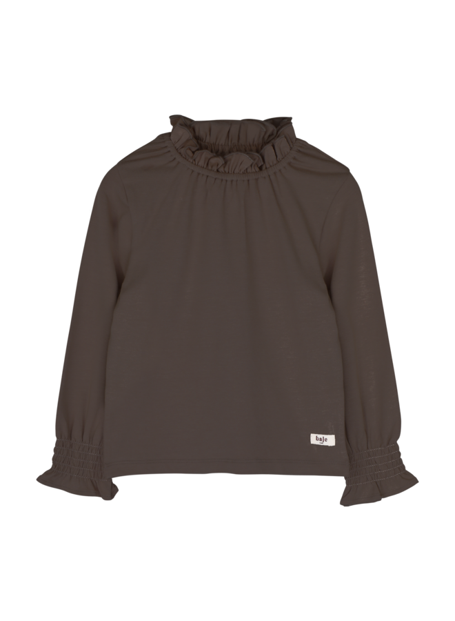 Healy longsleeve - Brown choco