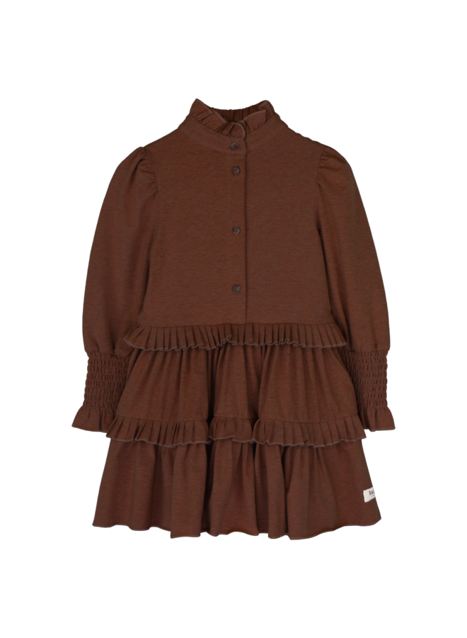 Baje Studio - Moule dress - Copper brown