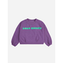 Bobo Choses - Bobo Choses bolder cropped sweatshirt - Purple