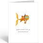 Nadine Illustraties - Kaart - Gefeliciteerd met je zwemdiploma A178