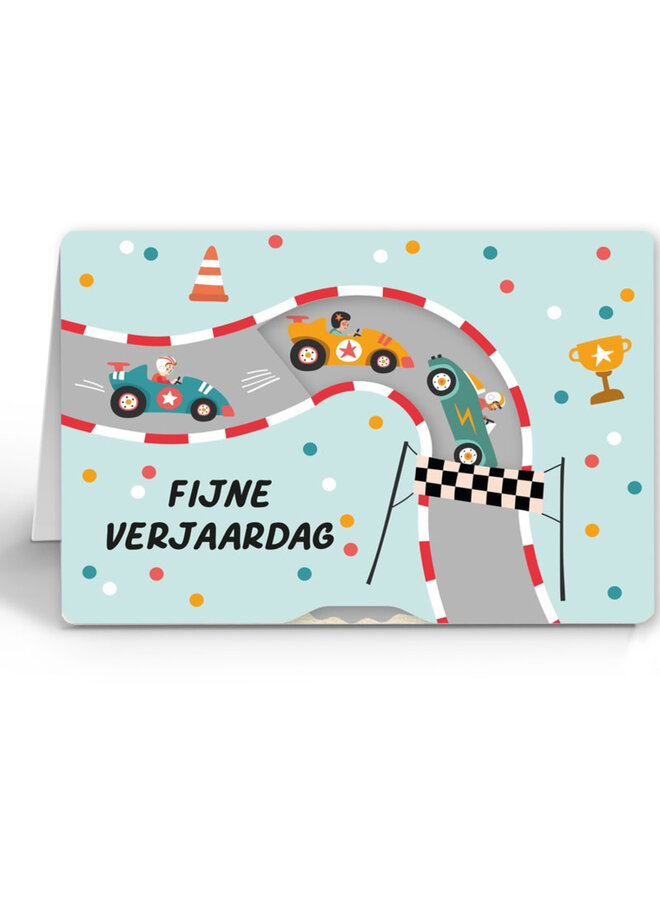 Enfant Terrible - Kaart - Fijne verjaardag (racebaan) ASS6336