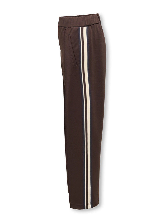 Kids Only - Warm up life track pants - Coffee bean/Panel