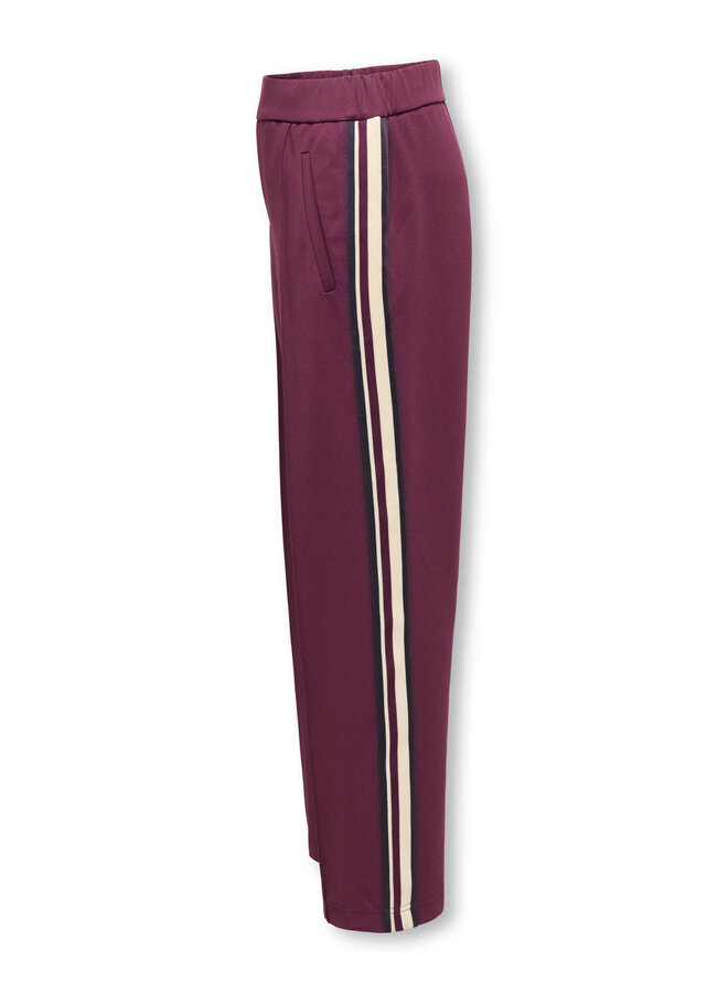 Kids Only - Warm up life track pants - Fig/Panel