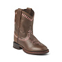 Bootstock x Copenhagen Colors - Bow boot w. warm lining low - Dark brown
