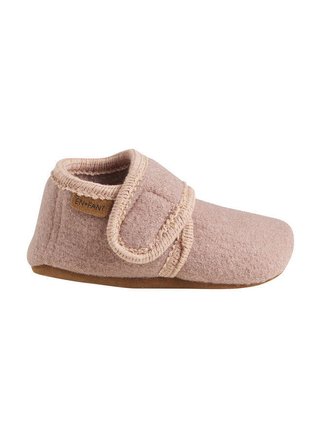 Enfant - Baby wool slippers - Bark