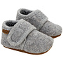 Enfant - Baby wool slippers - Grey melange