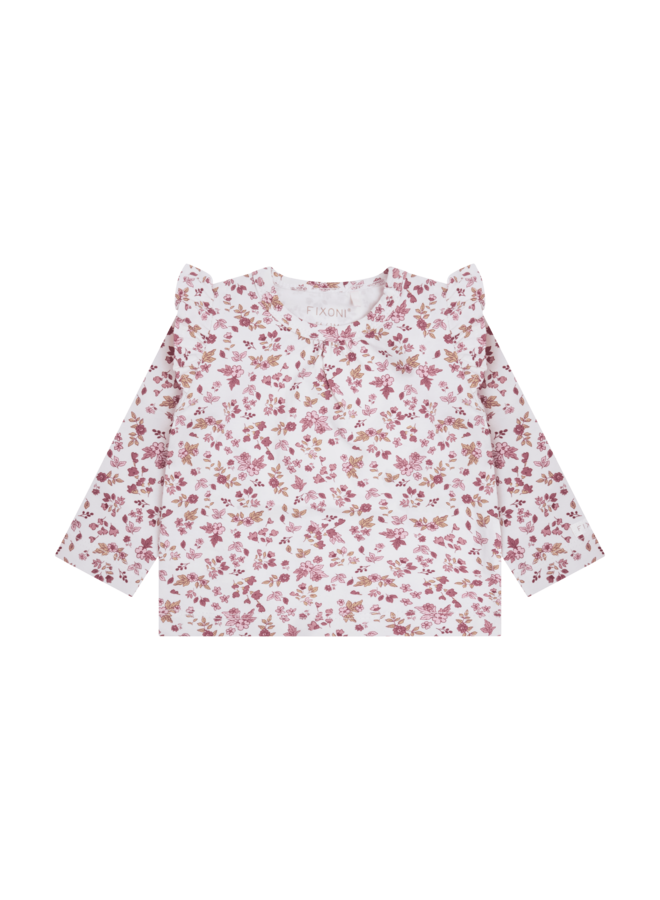 T-shirt ls - Nostalgia rose