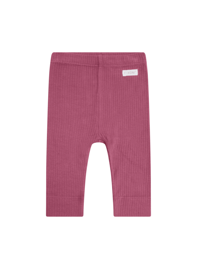 Leggings rib - Crushed berry