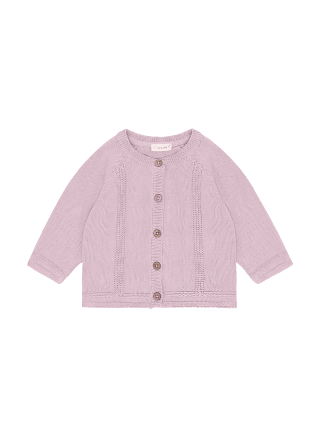Cardigan knit - Keepsake lilac
