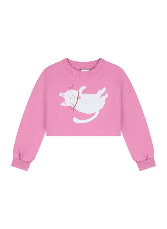 Love roll kitty sweater
