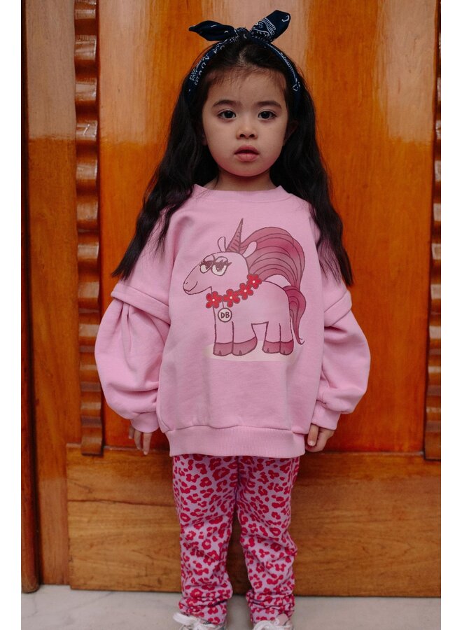 Daily Brat - Sassy unicorn sweater - Pink
