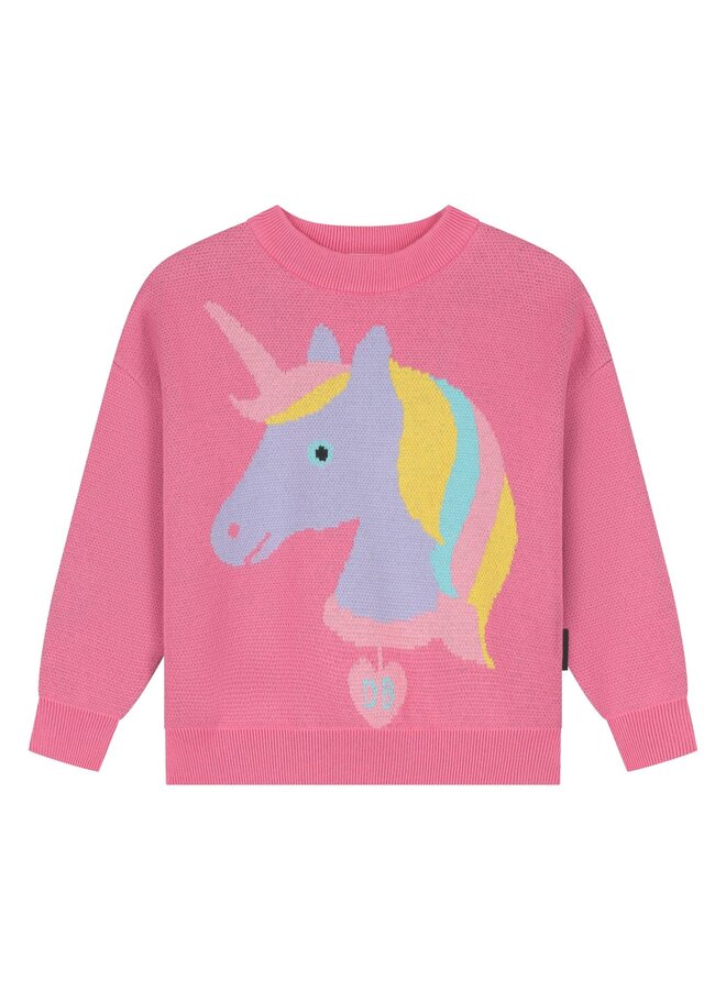 Sparkle unicorn knitted sweater