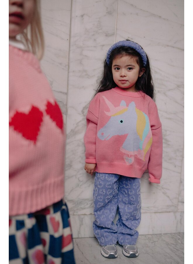 Daily Brat - Sparkle unicorn knitted sweater