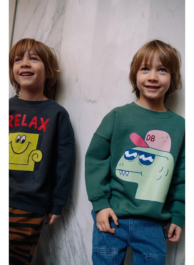 Daily Brat - Coolasaurus dino sweater