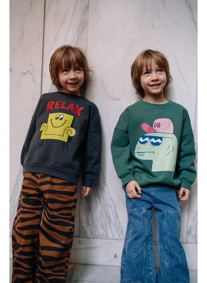 Daily Brat - Coolasaurus dino sweater