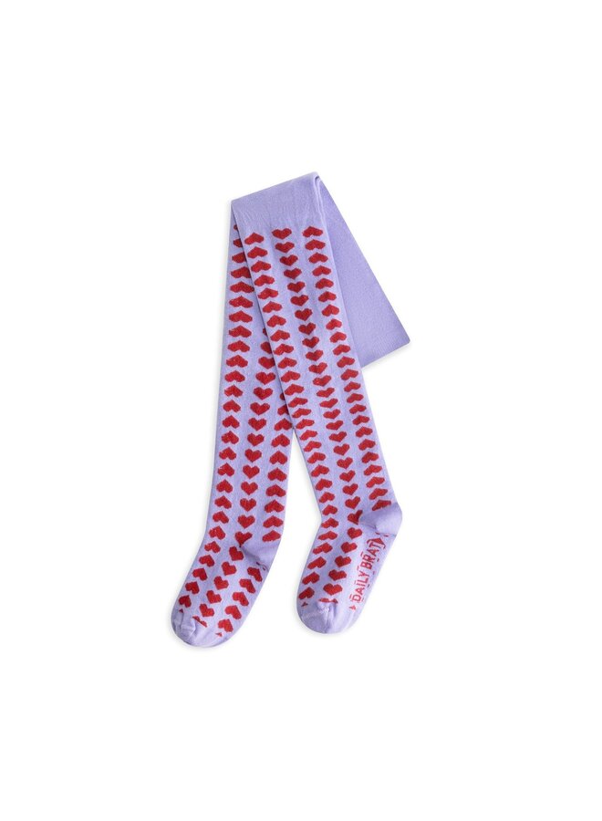 Daily Brat - Heart tights - Lilac