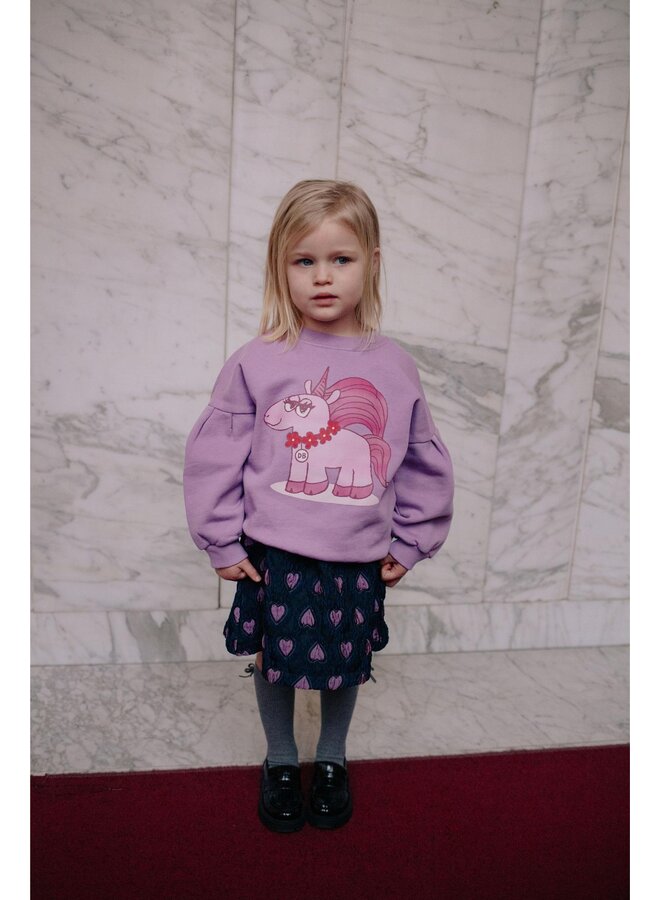 Daily Brat - Sassy unicorn sweater - Purple