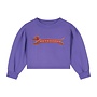Daily Brat - Heart dog cropped sweater