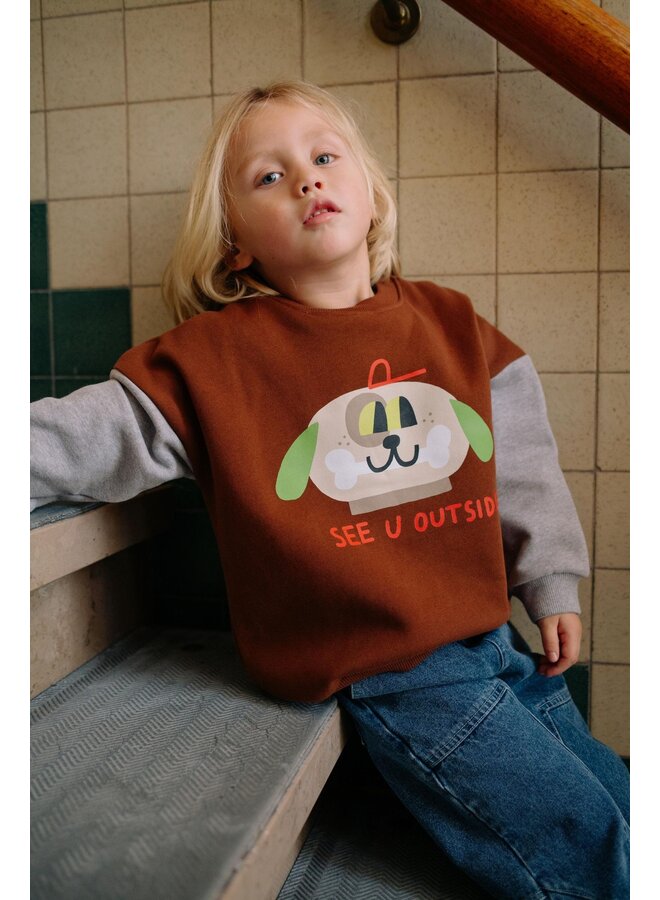 Daily Brat - See u outside sweater