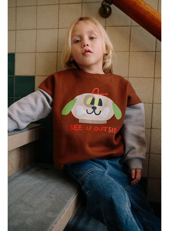 Daily Brat - See u outside sweater