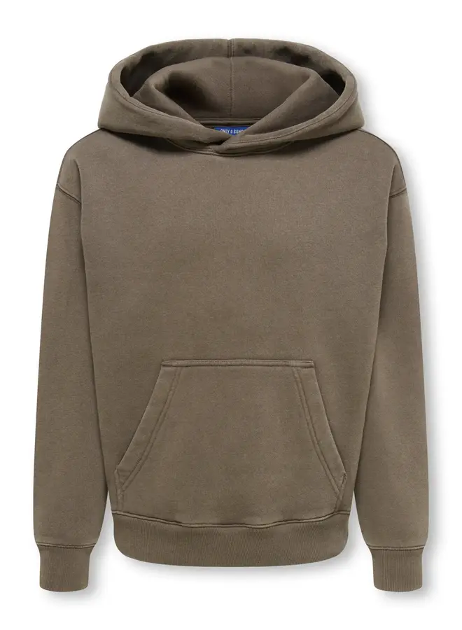 Larry eflow rlx wash hoodie - Tarmac