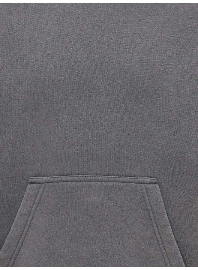 ONLY & SONS Junior - Larry eflow rlx wash hoodie - Grey pinstripe