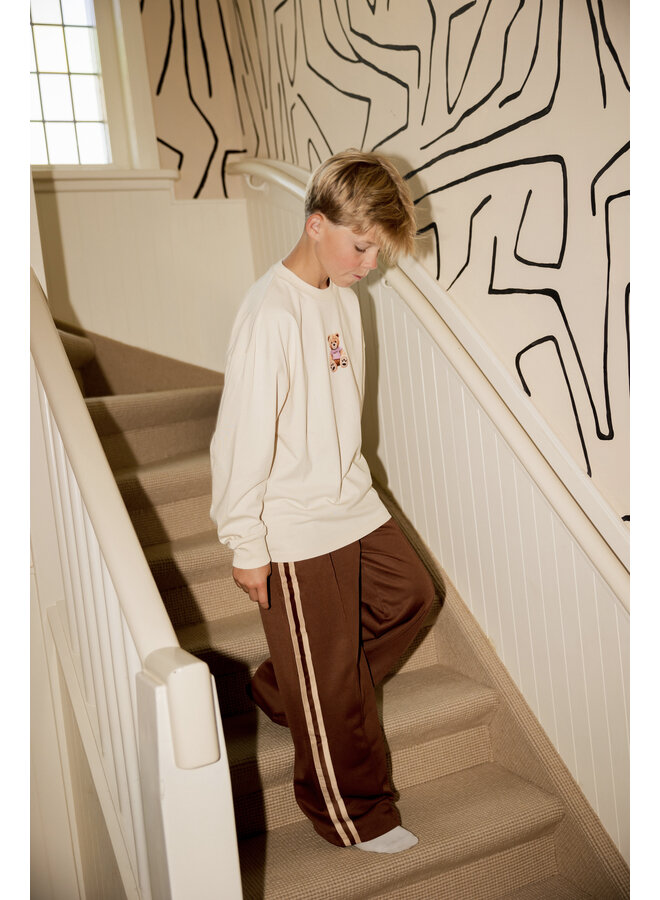 Salty Stitch - Salty track pants - Brown