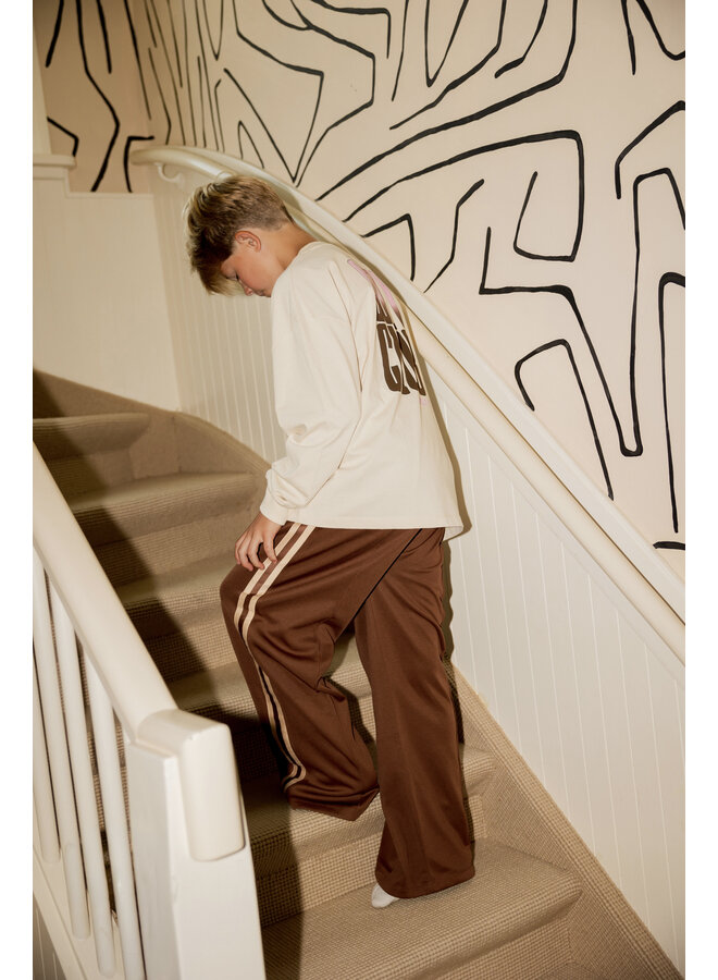Salty Stitch - Salty track pants - Brown
