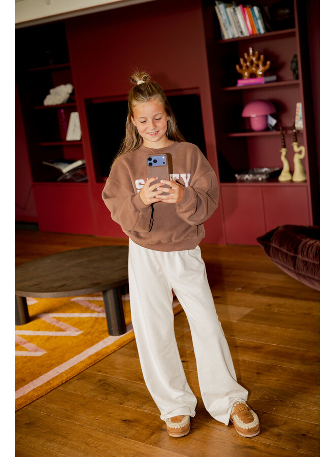 Salty Stitch - Salty balloon sweater - Brown