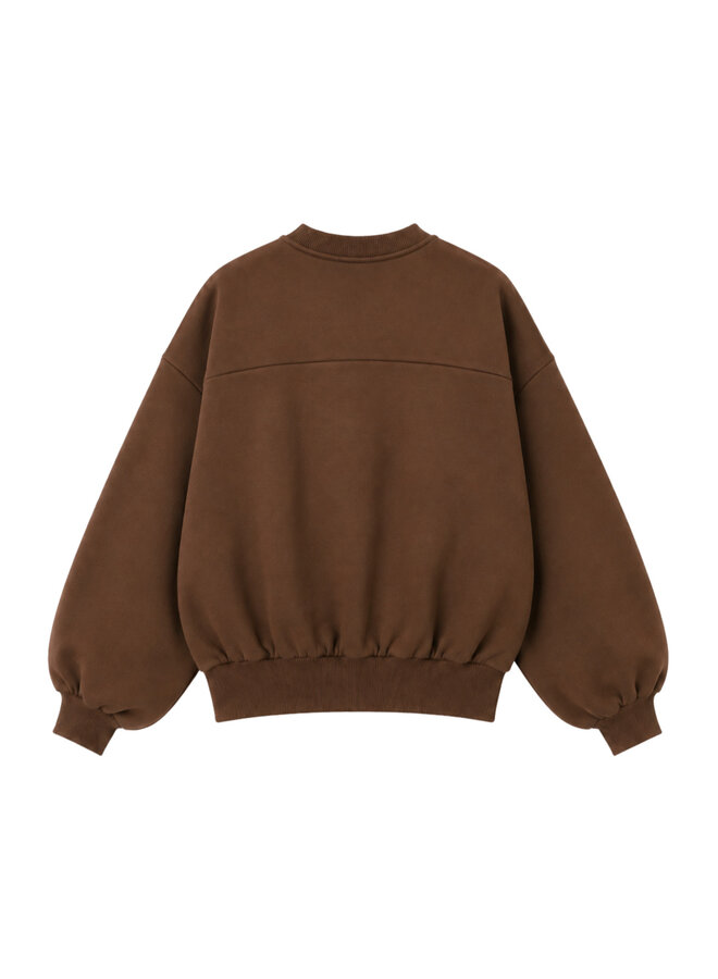 Salty Stitch - Salty balloon sweater - Brown