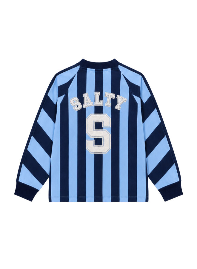 Salty sport tee stripes - Blue