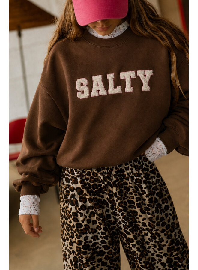 Salty Stitch - Salty lace top - White