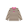 Salty Stitch - Salty skater tee stripes - Beige/Brown