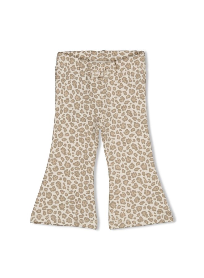 Feetje - Flare broek AOP - Dress to impress - Offwhite melange