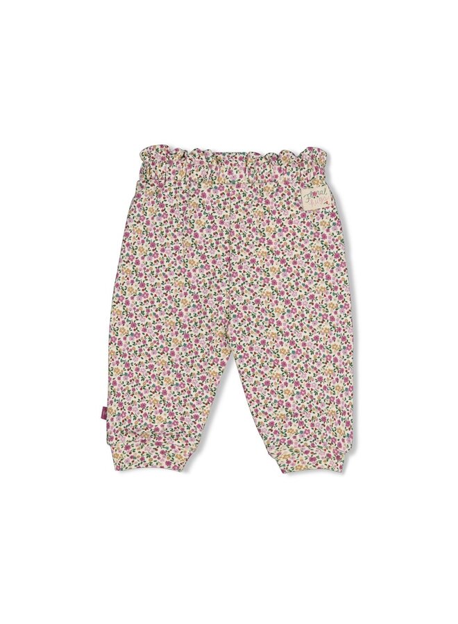 Feetje - Broek AOP - Afternoon tea - Creme