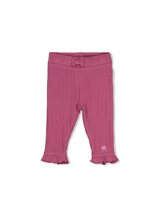 Legging rib - Afternoon tea - Berry