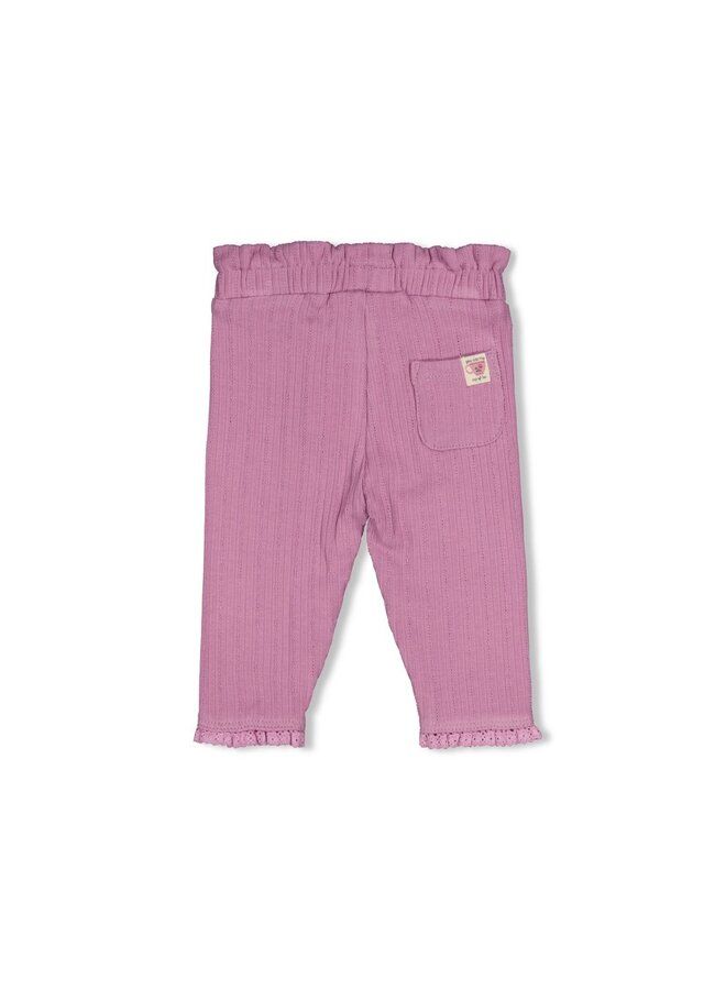 Feetje - Legging rib - Afternoon tea - Lila