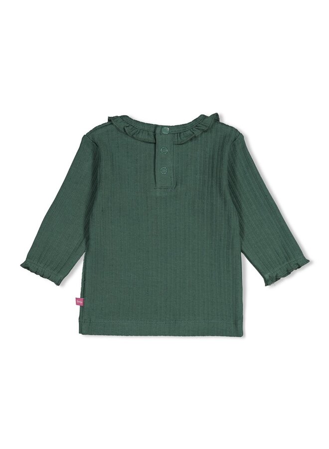 Feetje - Longsleeve rib - Afternoon tea - Groen