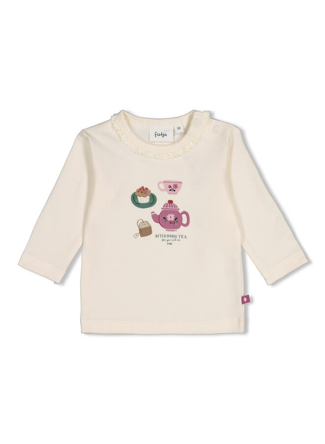 Longsleeve - Afternoon tea - Creme