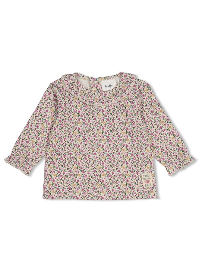 Feetje - Longsleeve AOP - Afternoon tea - Creme