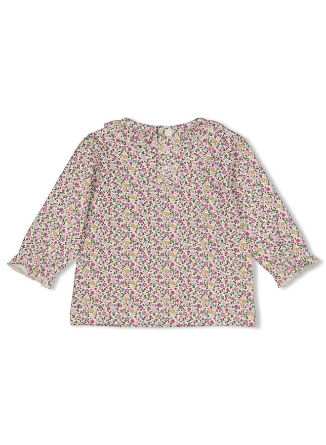 Feetje - Longsleeve AOP - Afternoon tea - Creme