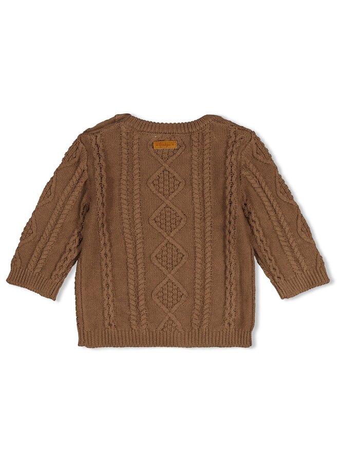 Feetje - Sweater gebreid cable-knit - The knits - Bruin