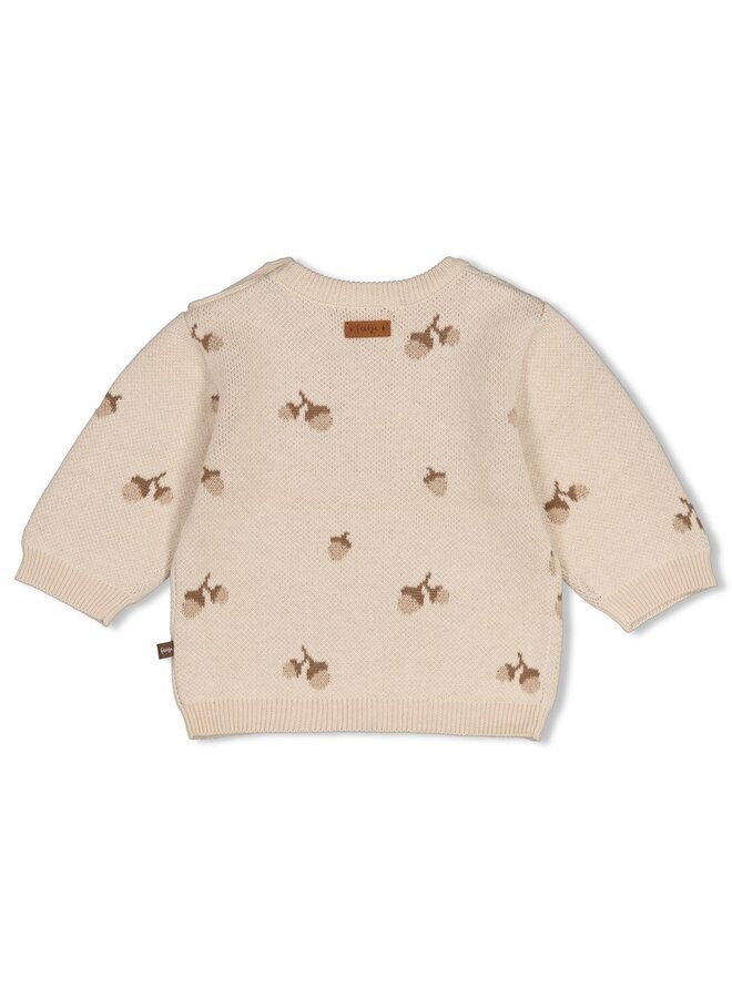 Feetje - Sweater gebreid AOP - The knits - Zand