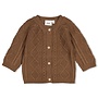 Feetje - Vestje gebreid cable-knit - The knits - Bruin