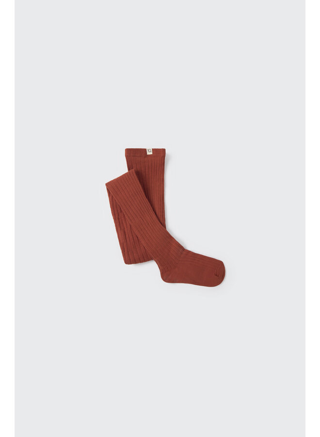 Warm touch knit tights - Ginger-warm touch knit