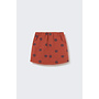 Cozmo - Lille polka dot twill skirt - Ginger-polka dot twill