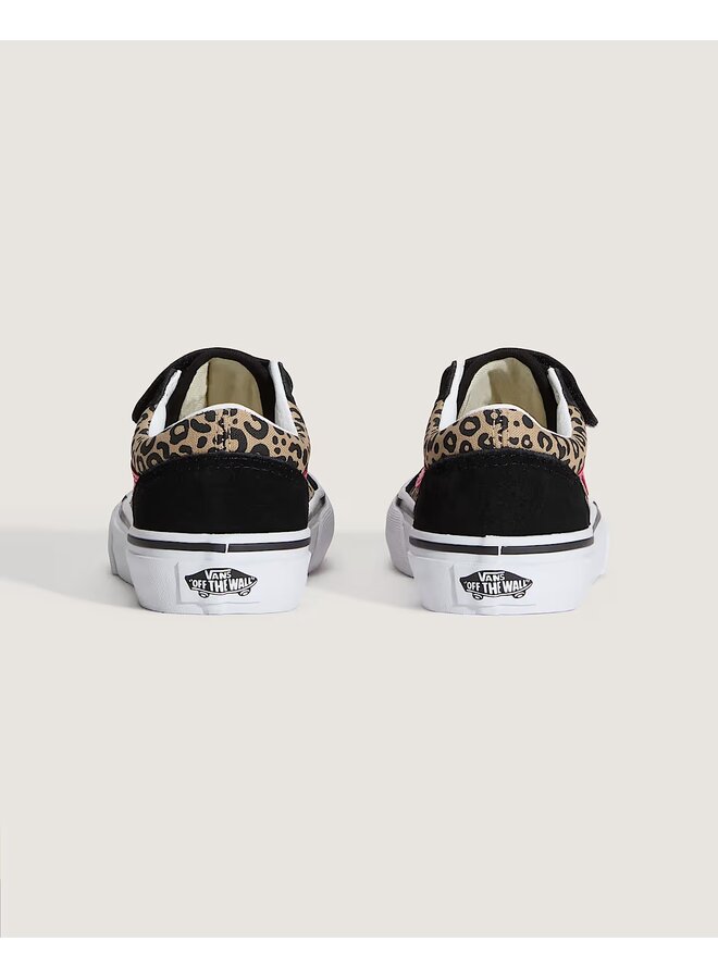 Vans - Old skool V leopard - Pink velvet/Black