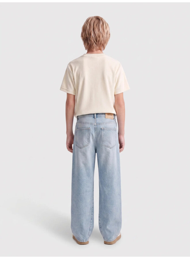 ONLY & SONS Junior - Fade loose twist denim - Light blue denim